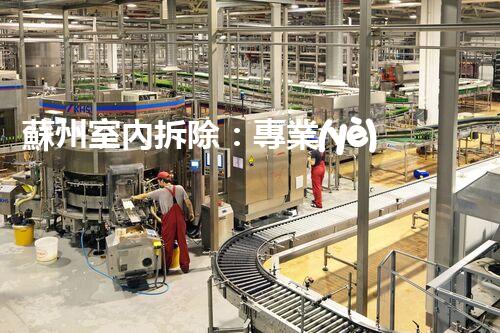 蘇州室內拆除：專業(yè)高效，安全環(huán)保一站式服務